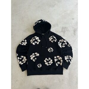 Denim Tears | Shirts | Denim Tears Mono Cotton Wreath Zip Hoodie